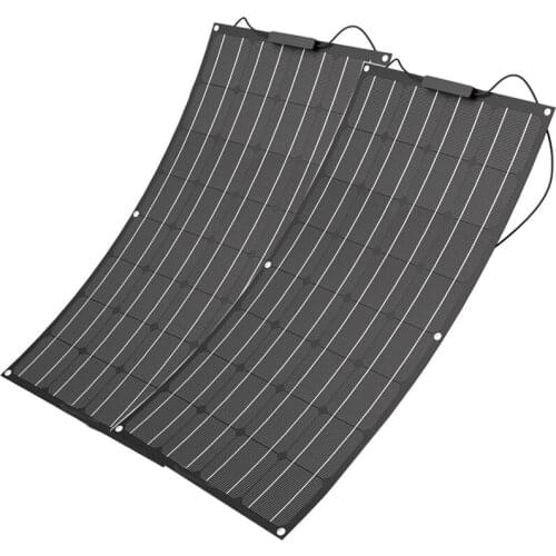 100W 200W Solar Panel 12V Etfe Flexible Solar Panel Monocrystalline Solar Cell For Boat Car Home System 100Watt Panel Solar