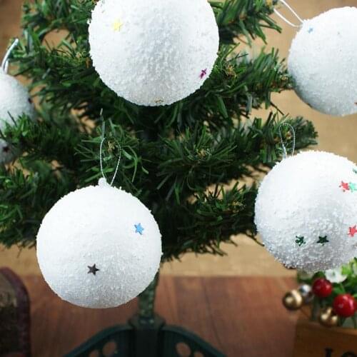 12pcs 50MM Modelling Polystyrene Styrofoam Foam Ball White Craft Balls For DIY Christmas Party Decoration Supplies Gifts