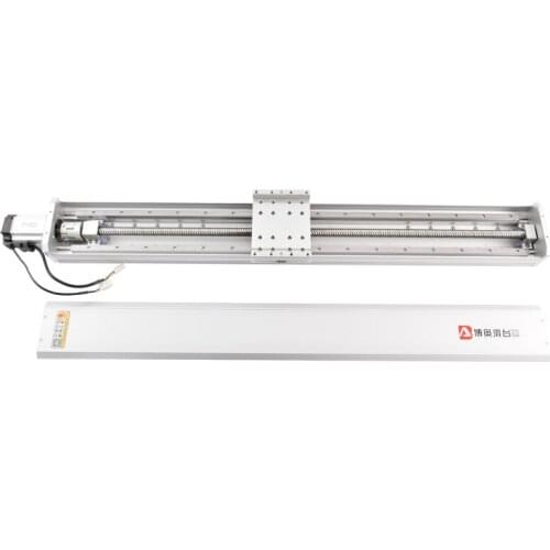 126 Wide Semi-Closed Screw Rod Module Electric Linear Guide Slide Linear Module Travel Customizable Laser Engraver