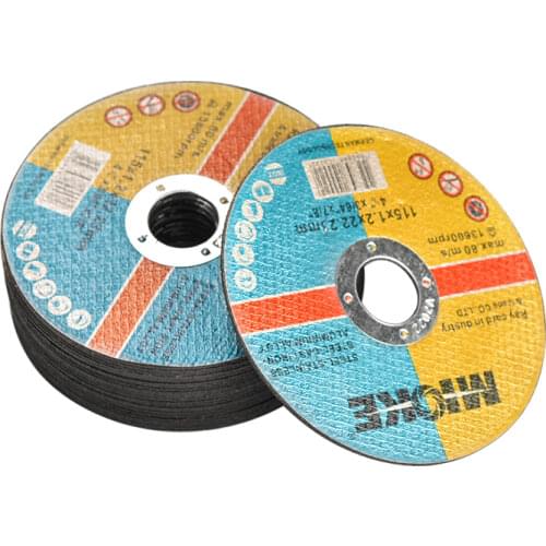 25pcs/set Thin Metal Cutting Slitting Discs Stainless Steel 115mm/4.5" Angle Grinder DIY Power Tool Accessories