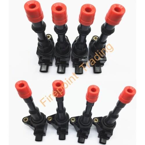 8PCS Japanese For H0nda CIVIC JAZZ HYBRID 1.3L Ignition Coil 30521-PWA-003 30521-PWA-S01 CM11-108 & CM11-109 30520-PWA-003