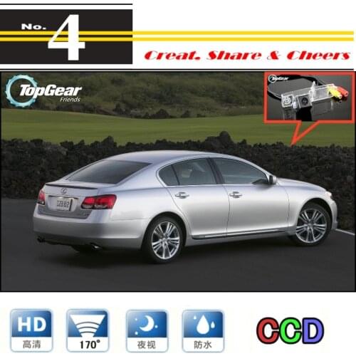 Car Camera For LEXUS GS 300 350 430 460 450h S190 MK3 2005~2011 High Quality Rear View Back Up Camera For PAL / NTSC | CCD + RCA