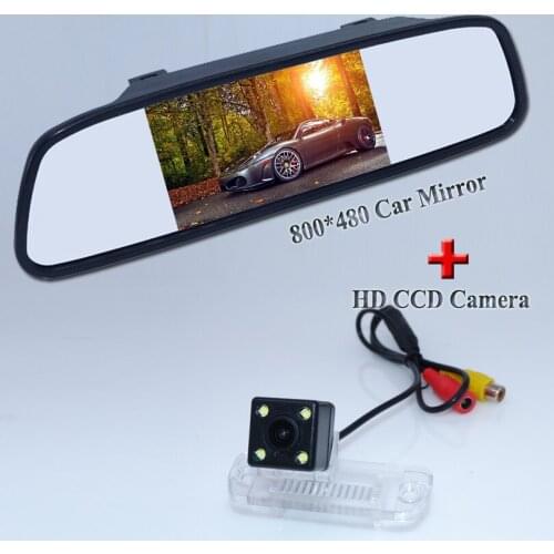 4.3" High resolution HD TFT LCD Car Rearview Mirror Monitor with Benz R Class R350 R500 ML350 W203 W211 W209 B200 A160 W219