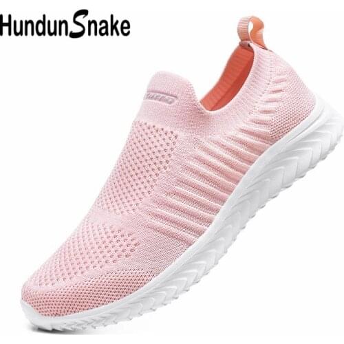 Breathable Without Laces Womens Running Shoes Sport Women Sock Shoes Women Sneakers for Sports 2020 Womens Shoes Pink A-424
