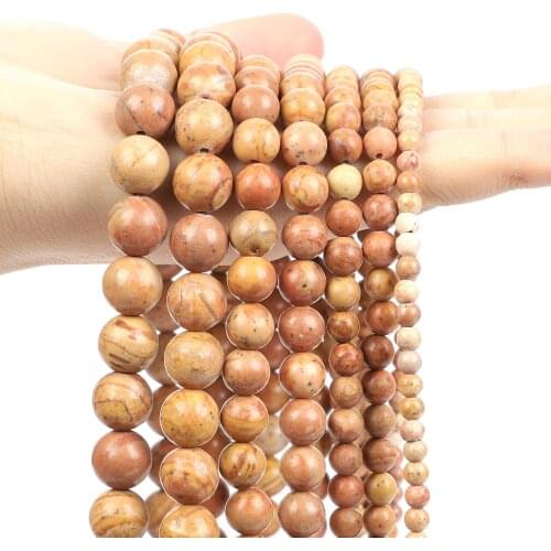 Natural Rainbow Stone Round Loose Spacer Beads For Jewelry Making Needlework DIY Bracelet Charm Accessories Strand 4/6/8/10/12MM