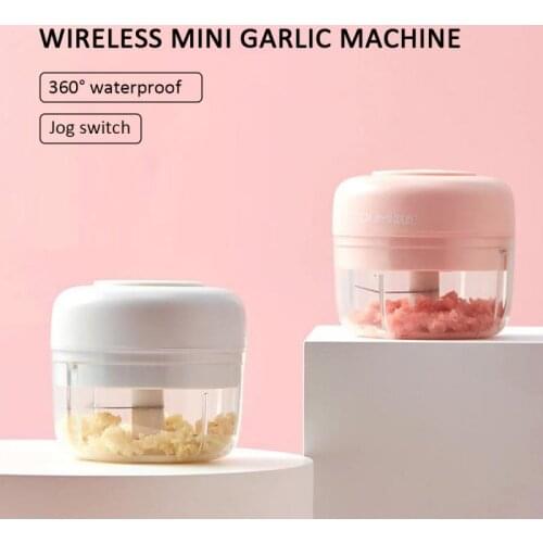Multi-function Processor Manual Tool Electric Mini Food Garlic Vegetable Chopper Grinder Crusher Press - CE / EU
