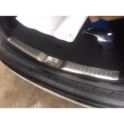 Stainless Steel Rear Bumper Sill Plate Trim Cover For Honda CRV/CR-V 2012-2016