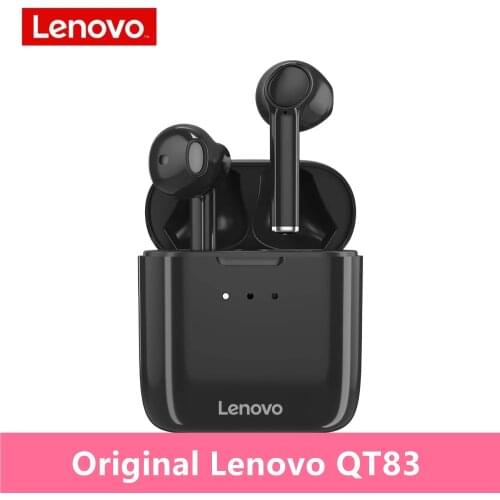 Original Lenovo QT83 TWS Wireless Headphones Bluetooth 5.0 Earphones Noise Cancelling HD Call HIFI Headset Smart Touch With Mic