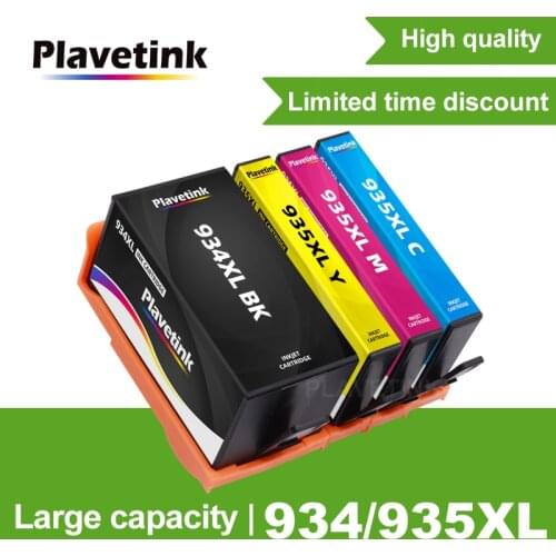 Plavetink Ink Cartridges Replacement For HP 934 935 XL 934XL 935XL For HP934 Officejet Pro 6812 6830 6815 6835 6230 Printer