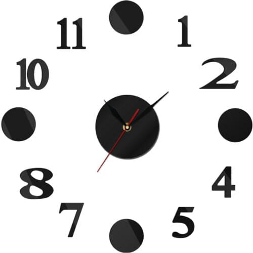 Custom Personalized Images Photos DIY 3D Acrylic Wall Clock Picture Frame Self Adhesive Mute Watch Family Friends Memory gift