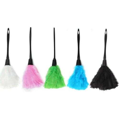 Soft Microfiber Feather Computer Brush Duster Brush Dust Cleaner Anti Dusting Home Air-condition Car Furniture Cleaning tools