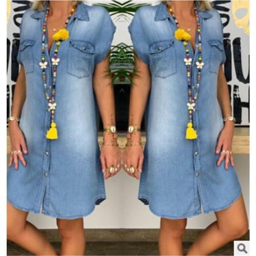 Джинсовые летние платья WANGSCANIS China At AliExpress