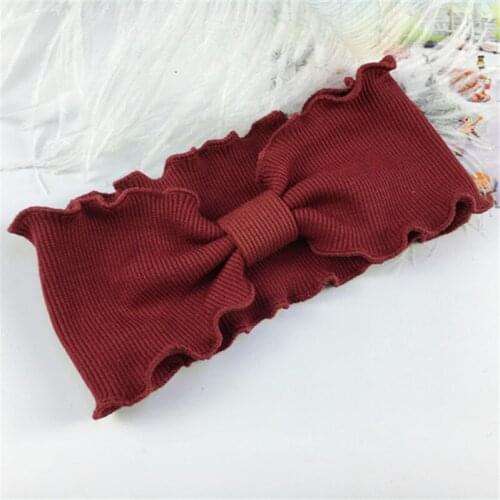 1pcs 2018 New Fashion Women Fashion Twisted Wave bowknot Headbands Soft Turban Elastic Hairbands Bandage Knot Twist Headband