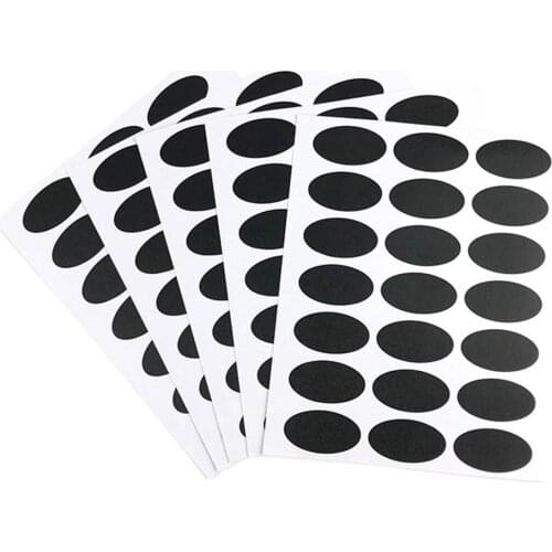 21 Stickers Oval Label Stickers Mason Jars Spice Bottle Label Stickers Pantry Food Storage Blackboard Stickers