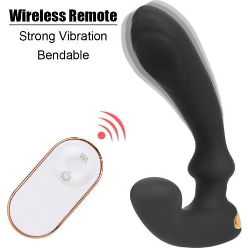 9 Modes Sex Toy For Men Woman Prostate Massager G-Spot Stimulation Butt Plug Anus Vibrating Remote Control Anal Vibrator