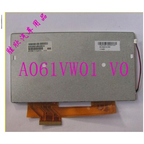 Free shipping 6.1inch LCD screen A061VW01 V0 for Car DVD,Navigation Display screen