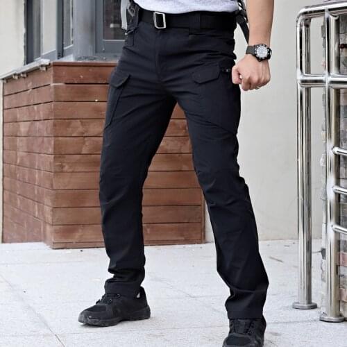 2021 Spring Autumn New Fashion Quick Dry Cargo Pants Men Breathable Pockets Mens Casual Pants Oversized Straight Trousers Male