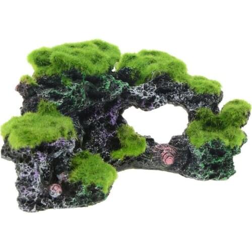 Artificial Aquarium Decor Simulation Moss Coral Reef for Aquarium Fish Bowl Ornament Decoration