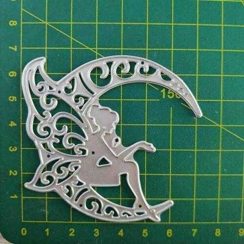 Fairy Moon Metal Cutting Dies Stencils Scrapbooking Paper Card Making Craft DIY