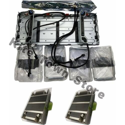 New Add 4x 3.5” HDD kit Midboard HDD Tray Assembly for Dell Poweredge R730xd Server