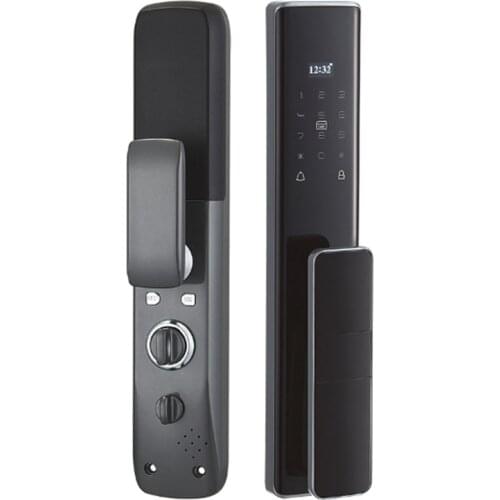 S912 Tuya smart life app wifi fingeprint passcode Card fully automatic door lock