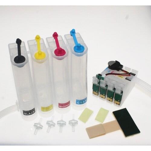 Continuous Ink Supply System CISS T1711 17XL ink cartirdge for Epson XP-33 XP-103 XP-203 XP-207 XP-303 XP-306 XP-403 XP-406