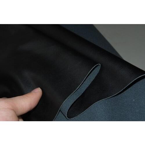 0.9mm wholesale synthetic leather shoes material PU leather fabric stretch thicken fine lines sofa upholstery furniture leather