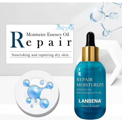 LANBENA Repair Essential Oil Hyaluronic Acid Serum Skin Care Moisturizing Dry Skin Nourish Acne Treatment Lavender Extract 15ML