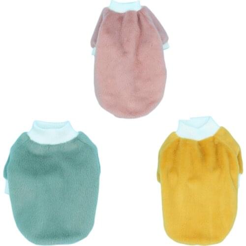 Pet Clothes Cat Dog Vest Clothes For Small Dogs Fleece Keep Velvet Warm Dog Clothing Coat Jacket Sweater Pet Costume For Dogs