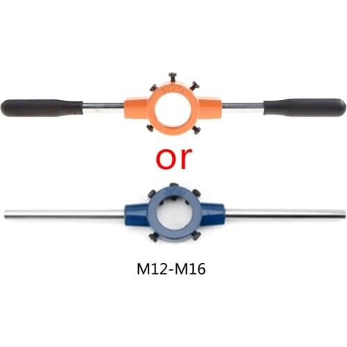 1Pcs Round Die Wrench Flexible Steel Circular Die Handle for Dies Threading Tools M3-M16