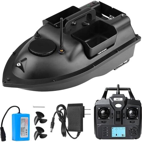12000mAh GPS Fishing Bait Boat with 3 Bait Containers Bait Boat with Automatic Return Function 500m Smart RC Fishing Feeder