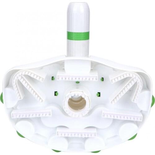 14'Swimming Pool Flexible Vacuum Head w/ Wheel for Pool Pond Bath Hot Tub Sauna