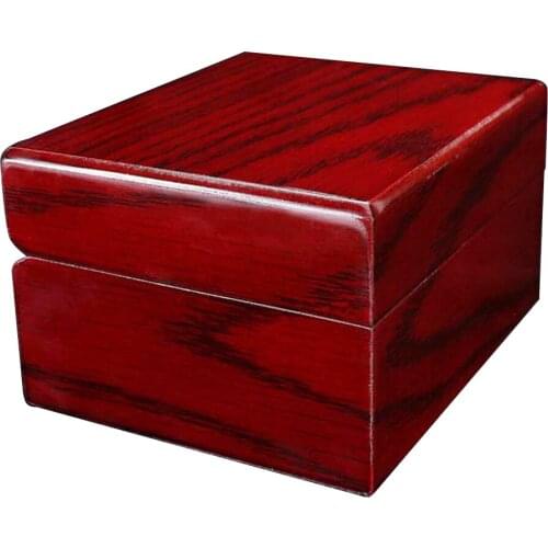 5 x Wooden Watch Box Bangle Storage Case w/ Pillow Wristwatch Display Organizer
