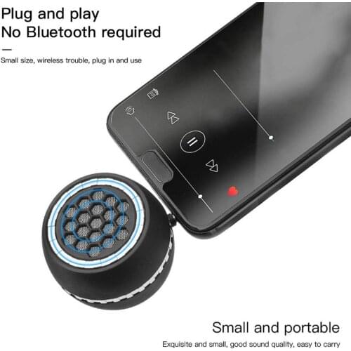 Speakers Mini Wireless Speaker Portable Durable Amplifier Sound Box In-line Mobile Phone Universal Amplifier Outdoor Speakers