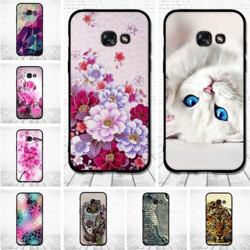For Samsung Galaxy A3 2017 Case Cover A320 A320F Silicone Soft TPU Protective Back For Samsung A3 2017 Phone Case Printed Coque