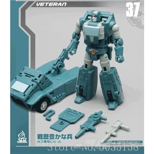 Transformation MFT Cup Runner MF-37 Pioneer Series Pocket War Small Scale Model PVC Action Figure Toys