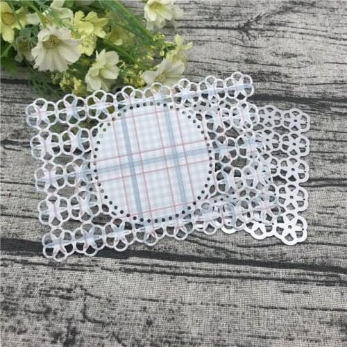 Background Frame Paper Metal Cutting Dies Stencils for DIY Scrapbooking Album Paper Card Decorative Craft Embossing Die Cuts