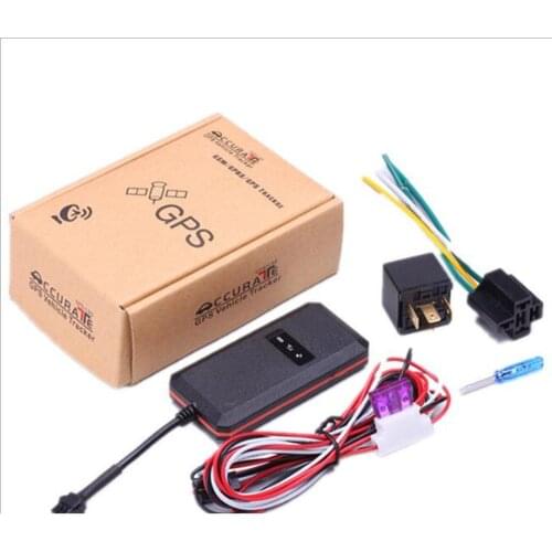 GPS Tracker Electronic Fence Vehicle GPS Locator SMS Command Query Motorcycle GPS Positioning Speed Alarm 5-10M GPS Accuracy