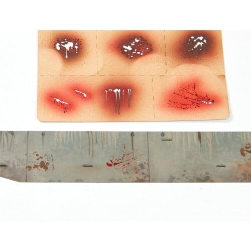 For LIANG-0005 Special Splashes Effects Airbrush Stencils Mould Tools for 1/35 1/48 Model Tool