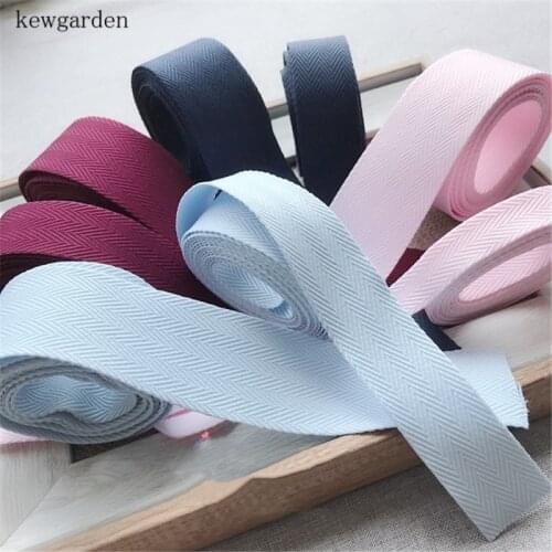 Kewgarden Stripe Satin Ribbons 1-1/2" 1" 5/8" Handmade Tape DIY Bowknot Cotton Ribbon Garment Accessories 5m / lot