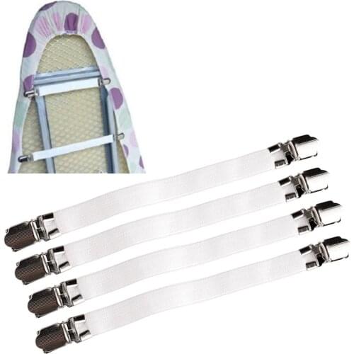 New Useful Multipurpose 4pcs Bed Sheet Fasteners Mattress Holder Clip Grippers Tool*Bed Sheet Grippers
