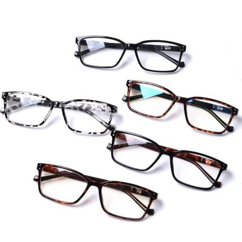4 Pack Reading Glasses Spring Hinge Blue Light Blocking and Anti UV for Men and Women Reader