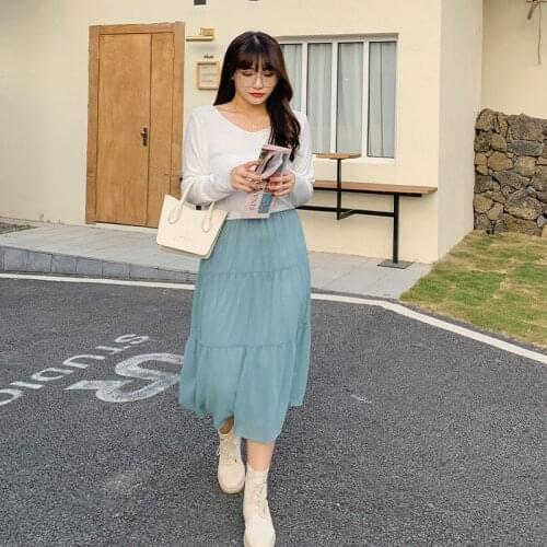 Summer Skirts Women High Waist Long Pleated Skirt Fashion Vintage Boho Casual Midi Skirt sukienka Women beach sarong 90 aestheti