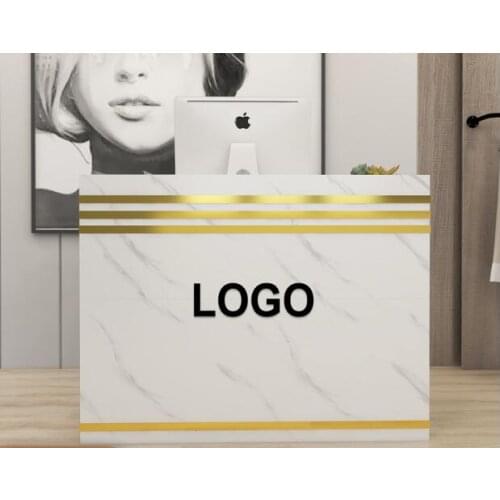Simple modern small cashier clothing shop front desk supermarket cashier hotel bar counter