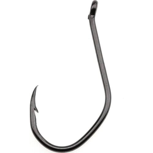 Rompin 50pcs/bag Aji bream weissfisch Tippet Hooks Catfish Fishing Hooks Maggot Carp Hooks with Eye Carbon Steel Sharpened