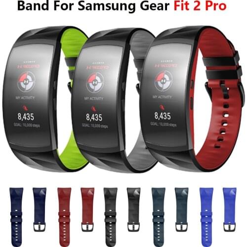 Silicone Smart Watch Straps for Samsung Gear Fit 2 SM-R360/fit2 pro High Quality Wristband For Samsung Gear Fit 2 Pro Bracelet