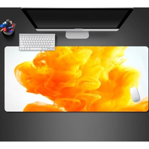Modern Yellow Abstract Mousepad Fashion Mouse Pad Best-selling Game Mouse Pad Cool Mouse Pad To Laptop Keyboard Pad Best Gift