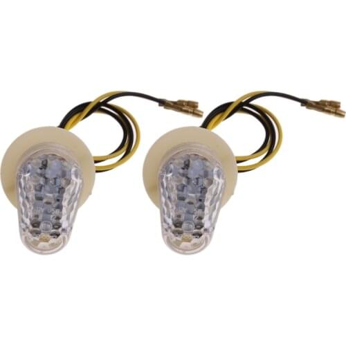 Motorcycle 12V Flush LED Turn Signal Light for yamaha YZF R1 R6 R6 SFZ1S FAZERqiang