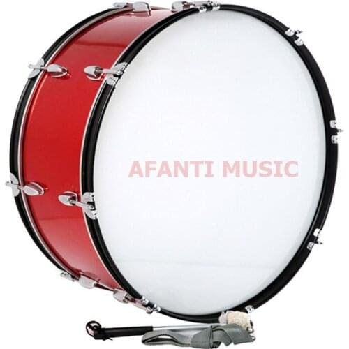 25 inch / Red Afanti Music Bass Drum (BAS-1522)