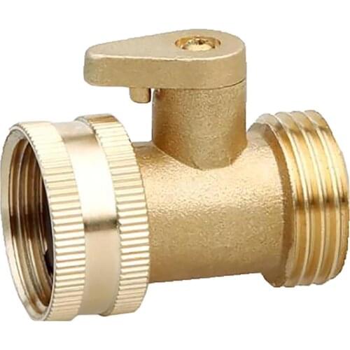 3/4 " Brass With Switch Threaded Connection To Garden Faucet Sprayer Garden Irrigation Adapter GardenWater Connection fitting